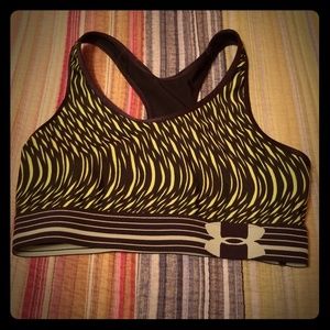 Under Armour HeatGear Alpha Printed Sports Bra